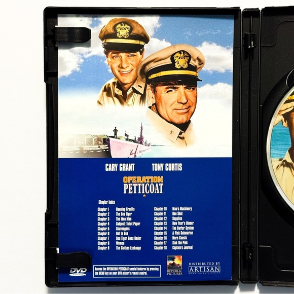Operation Petticoat DVD – Cary Grant Collection – Widescreen, Like New - Picture 5 of 5